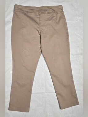 Croft & Barrow 16P Regular The Effortless Stretch Pant Tan